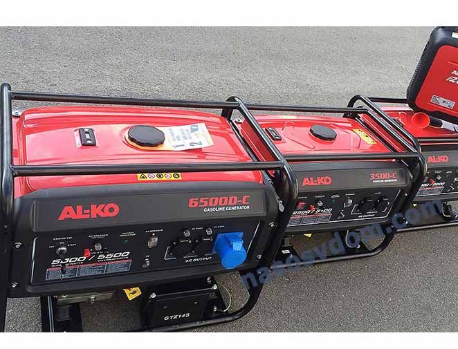  Бензиновий генератор AL-KO 6500 DC