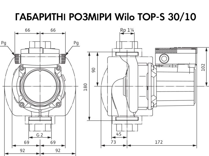 Циркуляционный насос Wilo TOP-S 30/10 EM 2066132 купить в интернет-магазине «НасосВДом» Киев Украина