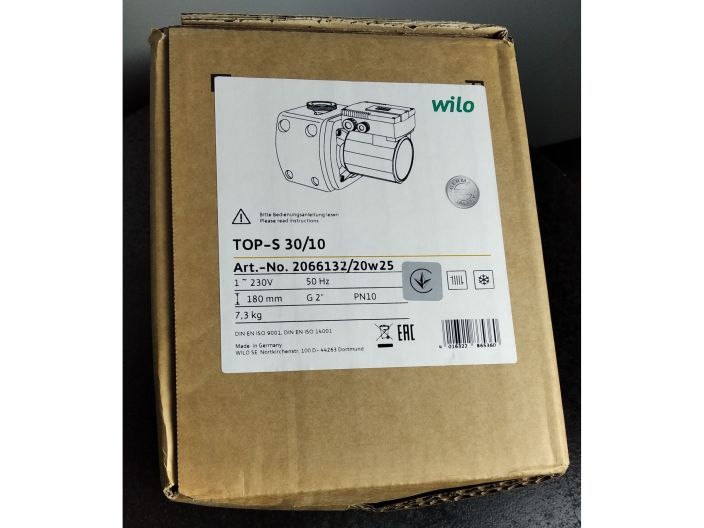 Циркуляционный насос Wilo TOP-S 30/10 EM 2066132 купить в интернет-магазине «НасосВДом» Киев Украина