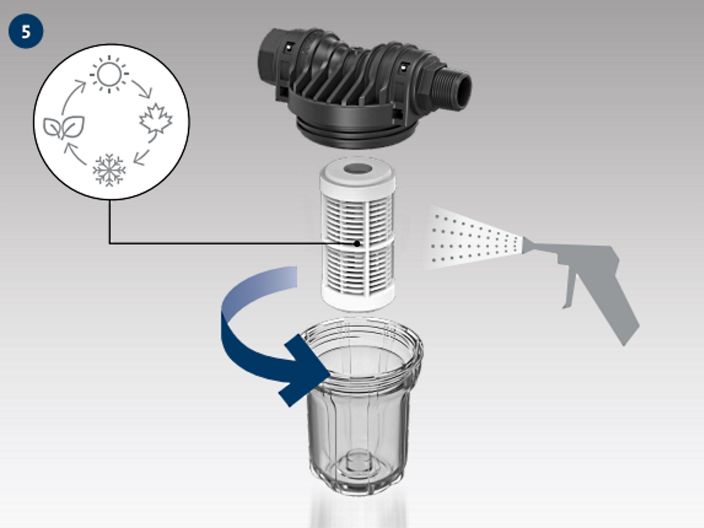 Фільтр вхідний для Grundfos Scala 99725183 купити в інтернет-магазині «НасосВДом» Київ Україна