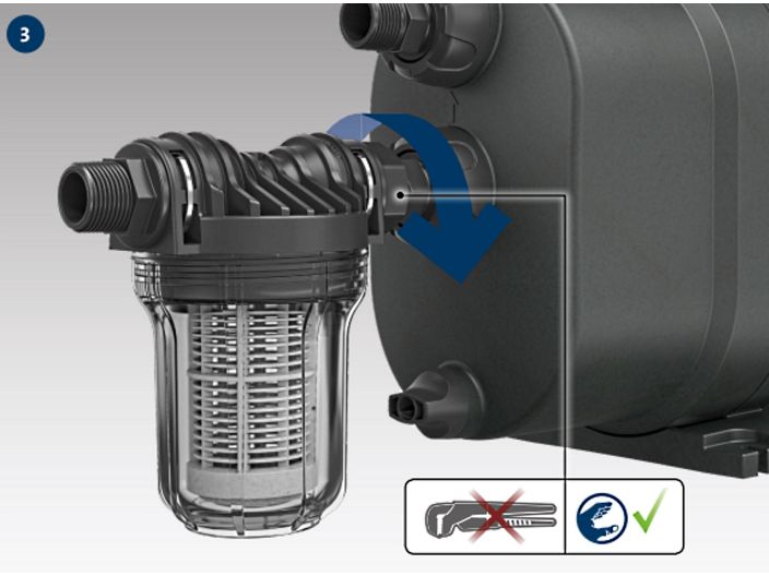 Фільтр вхідний для Grundfos Scala 99725183 купити в інтернет-магазині «НасосВДом» Київ Україна