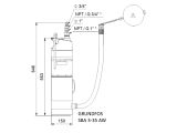 Колодезный насос GRUNDFOS SBA 3-35 AW 97896288 купить в интернет-магазине «НасосВДом» Киев Украина
