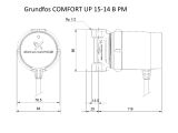 Циркуляционный насос Grundfos COMFORT UP 15-14 B РМ (97916771) купить в интернет-магазине «НасосВДом» Киев Украина