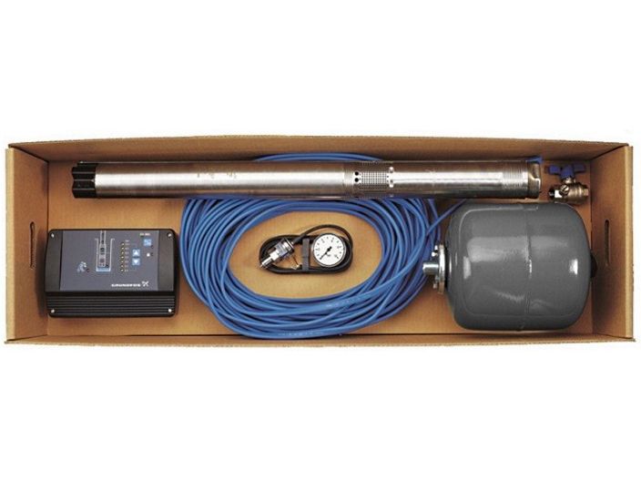 Насос для свердловини Grundfos SQE2-70 1,15кВт з комплектом + 40 м кабель 96160961 купити в інтернет-магазині «НасосВДом» Київ Україна