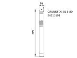 Насос для скважины Grundfos SQ1-80 1,15кВт 96510191 купить в интернет-магазине «НасосВДом» Киев Украина