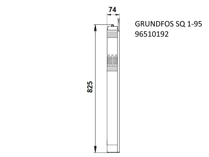 Насос для свердловини Grundfos SQ1-95 1,15кВт 96510192 купити в інтернет-магазині «НасосВДом» Київ Україна