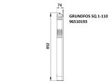 Насос для скважины Grundfos SQ1-110 1,15кВт 96510193 купить в интернет-магазине «НасосВДом» Киев Украина