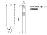 Насос для скважины Grundfos SQ1-155 1,85кВт 96510196 купить в интернет-магазине «НасосВДом» Киев Украина