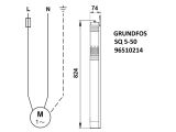 Насос для скважины Grundfos SQ5-50 1,55кВт 96510214 купить в интернет-магазине «НасосВДом» Киев Украина