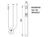 Насос для скважины Grundfos SQ7-30 1,15кВт 96510219 купить в интернет-магазине «НасосВДом» Киев Украина