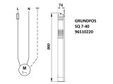 Насос для скважины Grundfos SQ7-40 1,55кВт 96510220 купить в интернет-магазине «НасосВДом» Киев Украина
