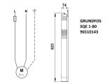 Насос для скважины Grundfos SQE1-80 1,15кВт 96510143 купить в интернет-магазине «НасосВДом» Киев Украина
