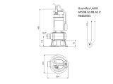Насос для дренажу Grundfos Unilift AP50B.50.08.A1.V (96468354) купити в інтернет-магазині «НасосВДом» Київ Україна