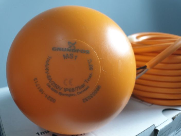 Поплавковий вимикач GRUNDFOS MS1 + 10м кабель 96003332 купити в інтернет-магазині «НасосВДом» Київ Україна