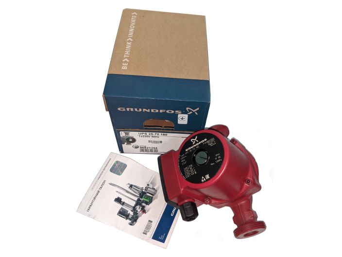 Циркуляційний насос Grundfos UPS 25-70 180 (96621354) купити в інтернет-магазині «НасосВДом» Київ Україна
