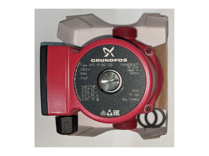 Циркуляційний насос Grundfos UPS 15-60 130 (96281471) купити в інтернет-магазині «НасосВДом» Київ Україна