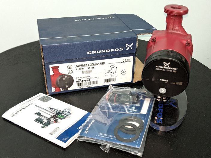 Циркуляционный насос Grundfos ALPHA2 L 25-40 180 (95047562) купить в интернет-магазине «НасосВДом» Киев Украина