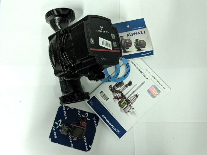 Насос циркуляційний Grundfos ALPHA1 L 32-40 180 (99160587) купити в інтернет-магазині «НасосВДом» Київ Україна