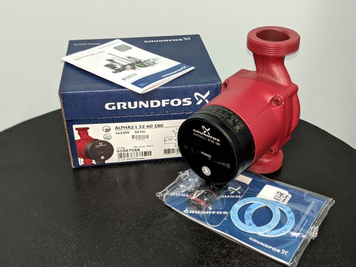 Циркуляционный насос Grundfos ALPHA2 L 32-60 180 (95047566) купить в интернет-магазине «НасосВДом» Киев Украина