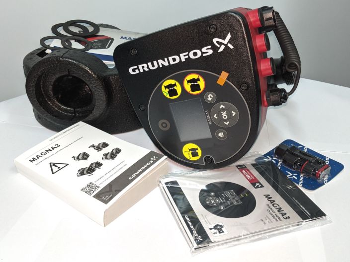 Регулируемый циркуляционный насос GRUNDFOS MAGNA3 25-80 PN10 97924246 купить в интернет-магазине «НасосВДом» Киев Украина