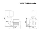 CMBE 1-44 Grundfos Насосная установка повышения давления 98374697 купить в интернет-магазине «НасосВДом» Киев Украина