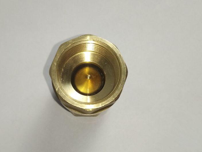 Клапан обратный METALSTOP 1" латунный шток купить в интернет-магазине «НасосВДом» Киев Украина