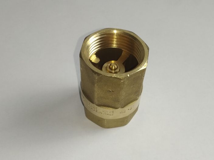 Клапан обратный METALSTOP 1" латунный шток купить в интернет-магазине «НасосВДом» Киев Украина