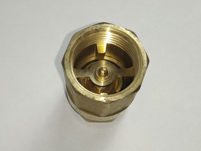 Клапан обратный METALSTOP 1" латунный шток купить в интернет-магазине «НасосВДом» Киев Украина