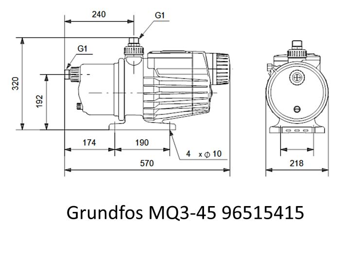 MQ3-45 Grundfos Насосна станція від «НасосВДом»