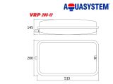 Бак расширительный для отопления Aquasystem VRP 205-12 купить в интернет-магазине «НасосВДом» Киев Украина