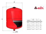 Бак расширительный для отопления Elbi ER-5 купить в интернет-магазине «НасосВДом» Киев Украина