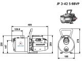 Поверхностный насос Grundfos JP 3-42 S-BBVP (99458766) купить в интернет-магазине «НасосВДом» Киев Украина