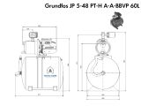 Насосная станция Grundfos JP 5-48 PT-H 60L BBVP (99594666) купить в интернет-магазине «НасосВДом» Киев Украина