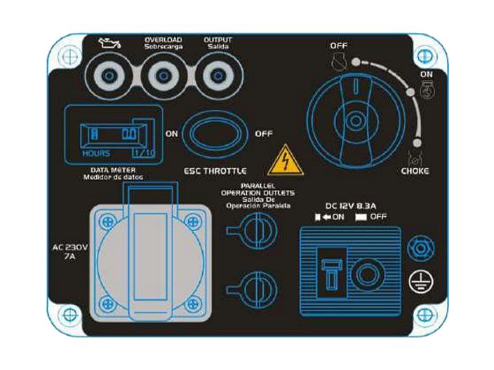 Бензиновий генератор CAMPEON LC-2000i купити в інтернет-магазині «НасосВДом» Київ Україна