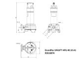 Каналізаційний насос Grundfos UNILIFT APG.40.10.A1 (92616874) купити в інтернет-магазині «НасосВДом» Київ Україна