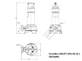 Канализационный насос Grundfos UNILIFT APG.40.10.1 (92616890) купить в интернет-магазине «НасосВДом» Киев Украина