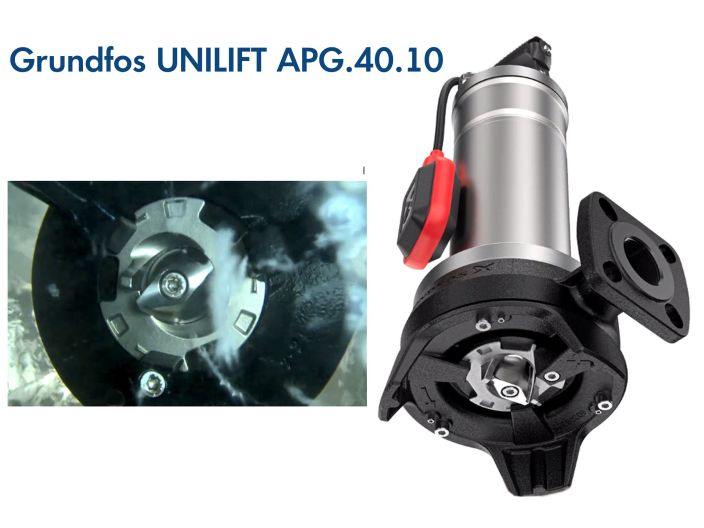 Канализационный насос Grundfos UNILIFT APG.40.10.A3 (92616892) купить в интернет-магазине «НасосВДом» Киев Украина