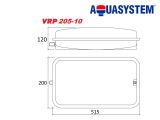 Бак расширительный для отопления Aquasystem VRP 205-10 купить в интернет-магазине «НасосВДом» Киев Украина