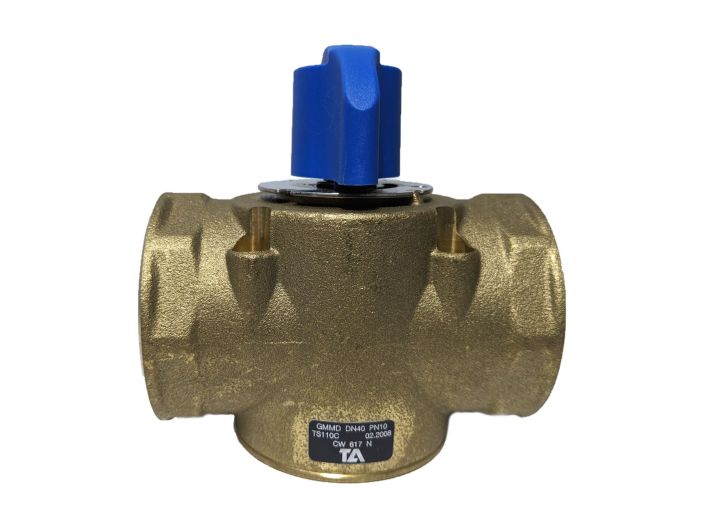 Триходовий поворотний клапан Ду40 60-523-040 GMMD TA купити в інтернет магазині Насосвдом в Києві