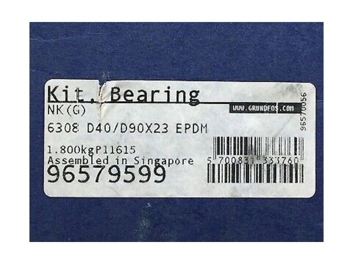 Підшипники 6308 Grundfos NK 96579599