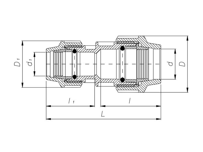 Муфта редукционная (1002) d50х32 купить в интернет-магазине «НасосВДом» Киев Украина