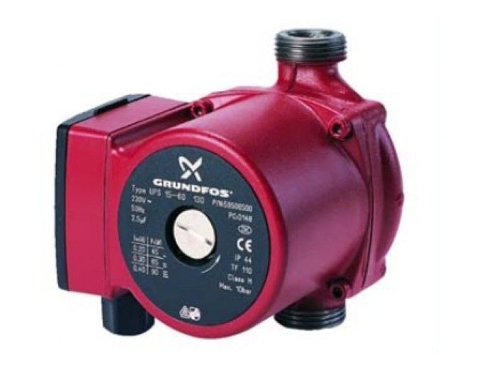 Циркуляционный насос Grundfos UPS 15-60 130 (96281471) купить в интернет-магазине «НасосВДом» Киев Украина
