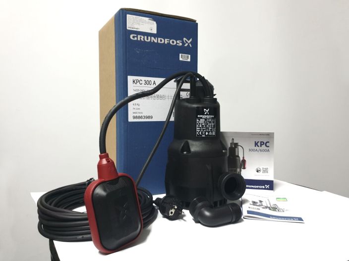 Насос для дренажу Grundfos KPC 300 A (98863989) купити в інтернет-магазині «НасосВДом» Київ Україна