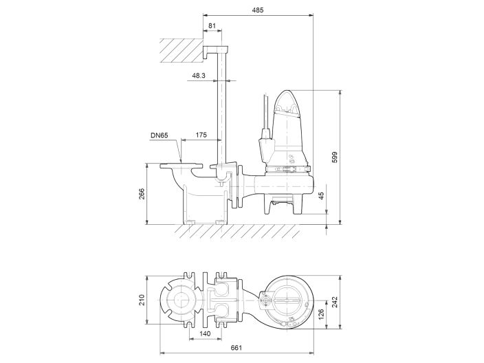 Насос Grundfos SL1.50.65.09.2.50B (96106566) купити в інтернет-магазині «НасосВДом» Київ Україна