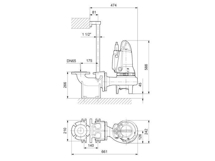 Насос Grundfos SL1.50.65.09.E.Ex.2.50B (96878453) купити в інтернет-магазині «НасосВДом» Київ Україна