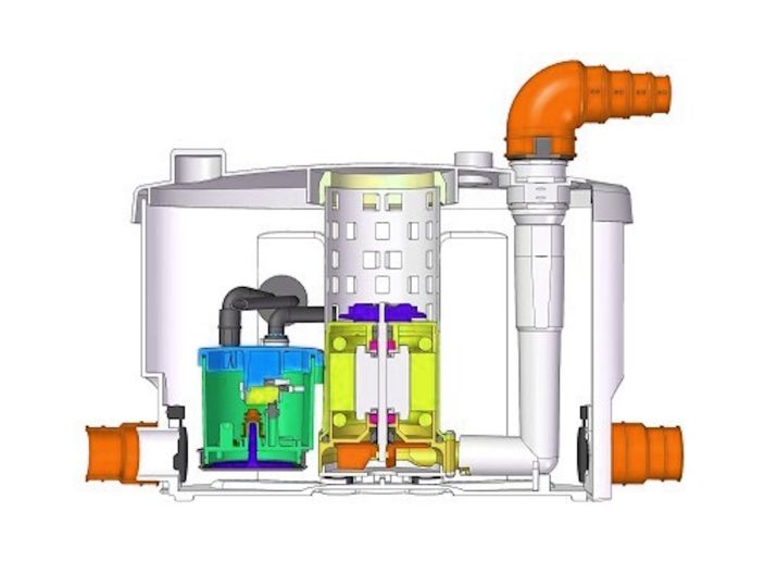 Канализационная установка Planus BROYSAN 4 купить в интернет-магазине «НасосВДом» Киев Украина