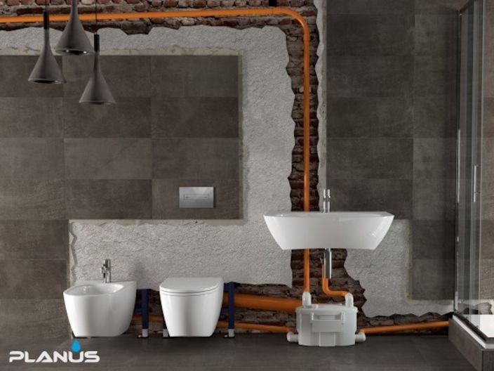 Каналізаційна установка Planus BROYSAN 4 купити в інтернет-магазині «НасосВДом» Київ Україна