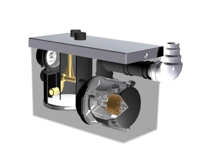 Каналізаційна установка Planus GEYSER купити в інтернет-магазині «НасосВДом» Київ Україна