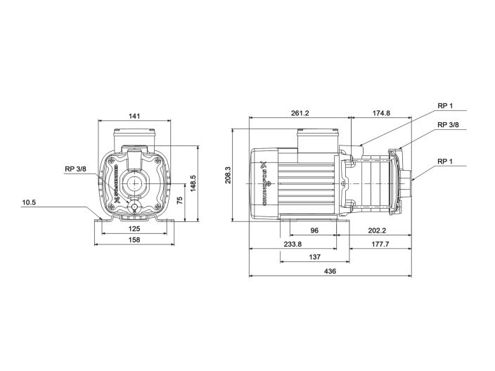 Насос Grundfos CM3-7 92889475 купити в інтернет-магазині «НасосВДом» Київ Україна