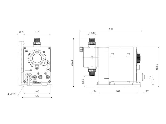 Дозувальний насос Grundfos DDE 15-4 B-PP/E/C-X-31U2U2FG (97720983) купити в інтернет-магазині «НасосВДом» Київ Україна